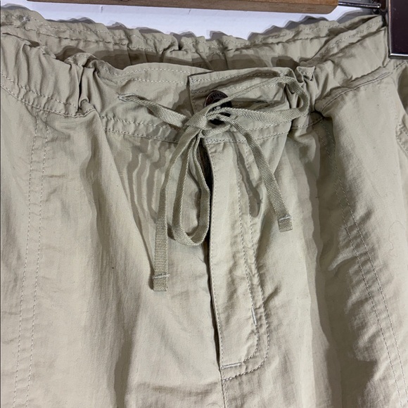 Patagonia Lightweight Drawstring Pants Khaki Elastic Waist Women’s size 10 - Picture 7 of 11